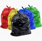 Saco de Lixo Colorido para Reciclagem no Jardim IV Centenario